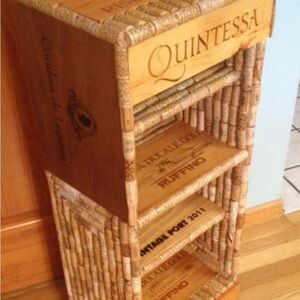 Wine Cork Display Shelf